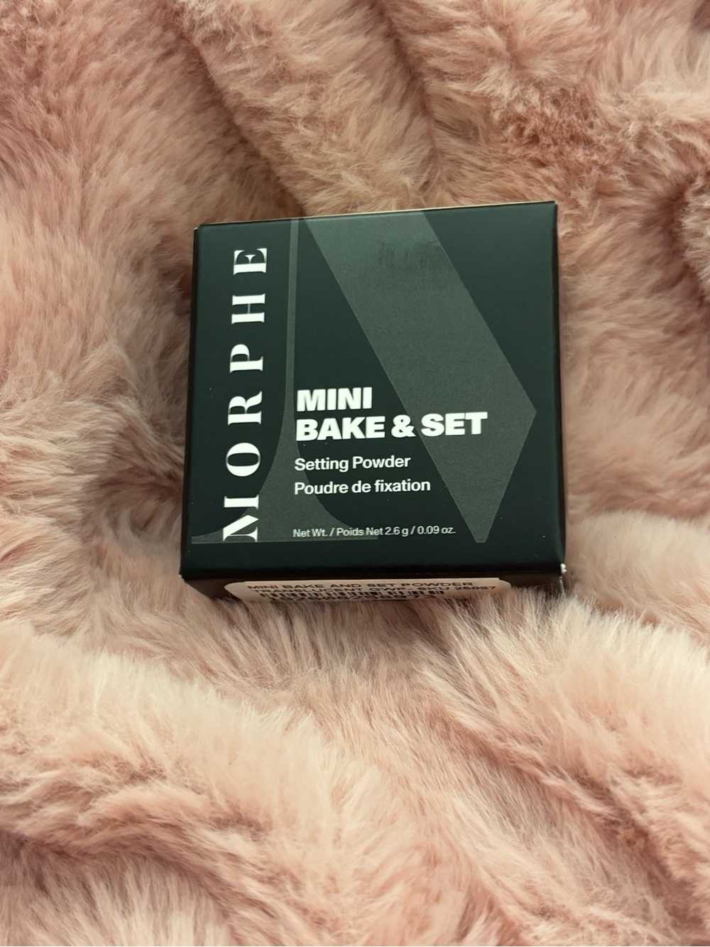 Morphe Mini Bake & Set Setting Powder in Black Box